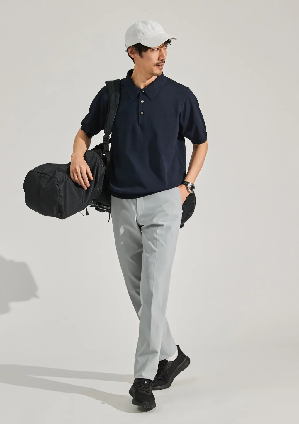 BIZSPO Plating Knit Polo - Image 15