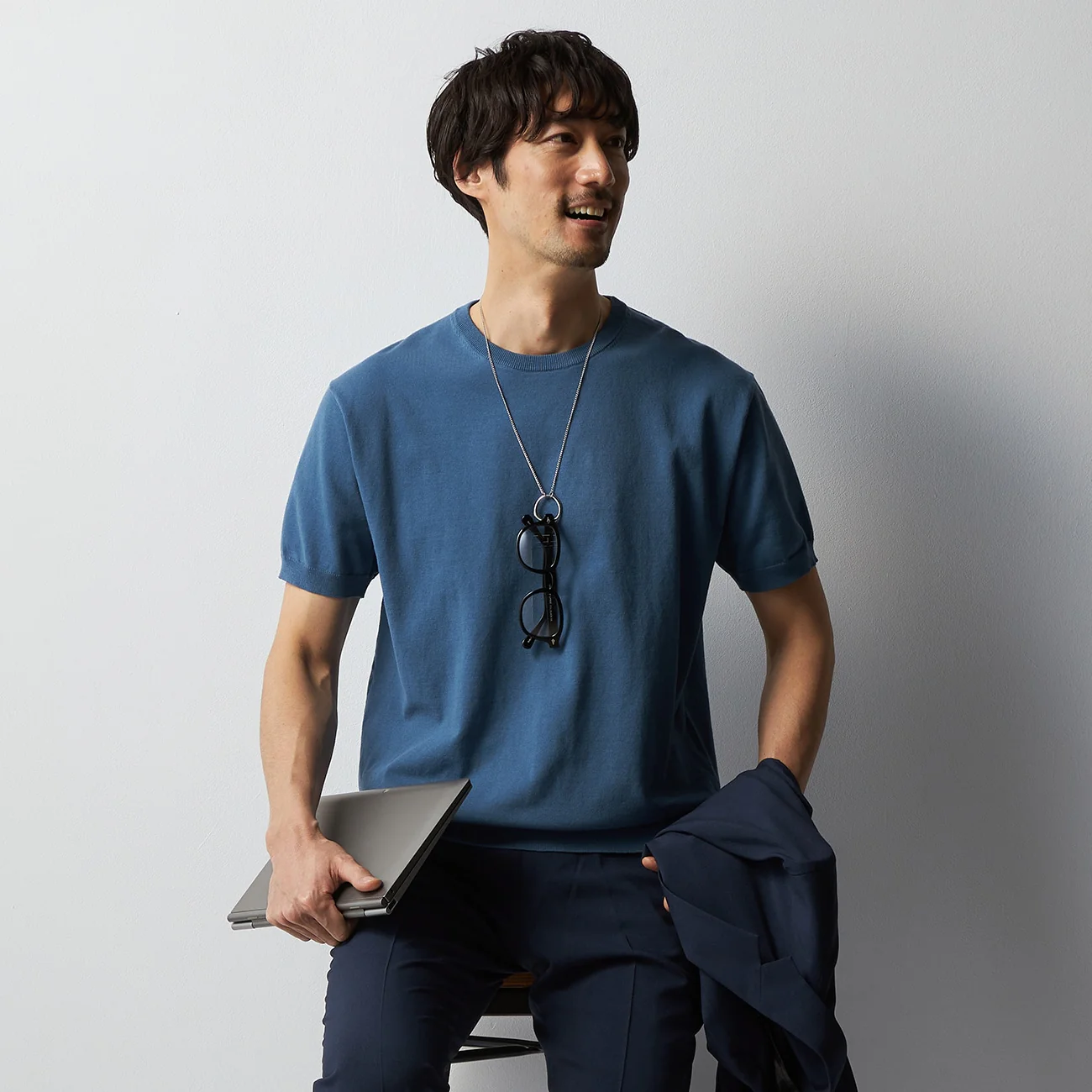 Plating Knit T-Shirt - Image 12