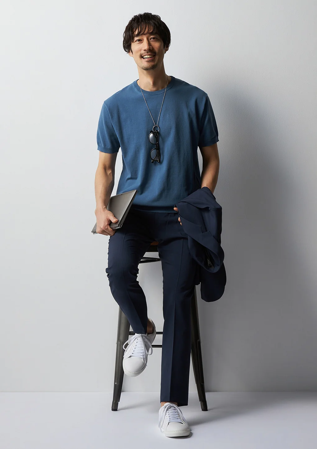 Plating Knit T-Shirt - Image 16