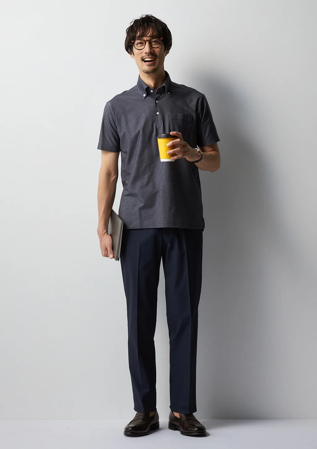Business Casual Cool Touch Stretch Pants - Navy - Image 9