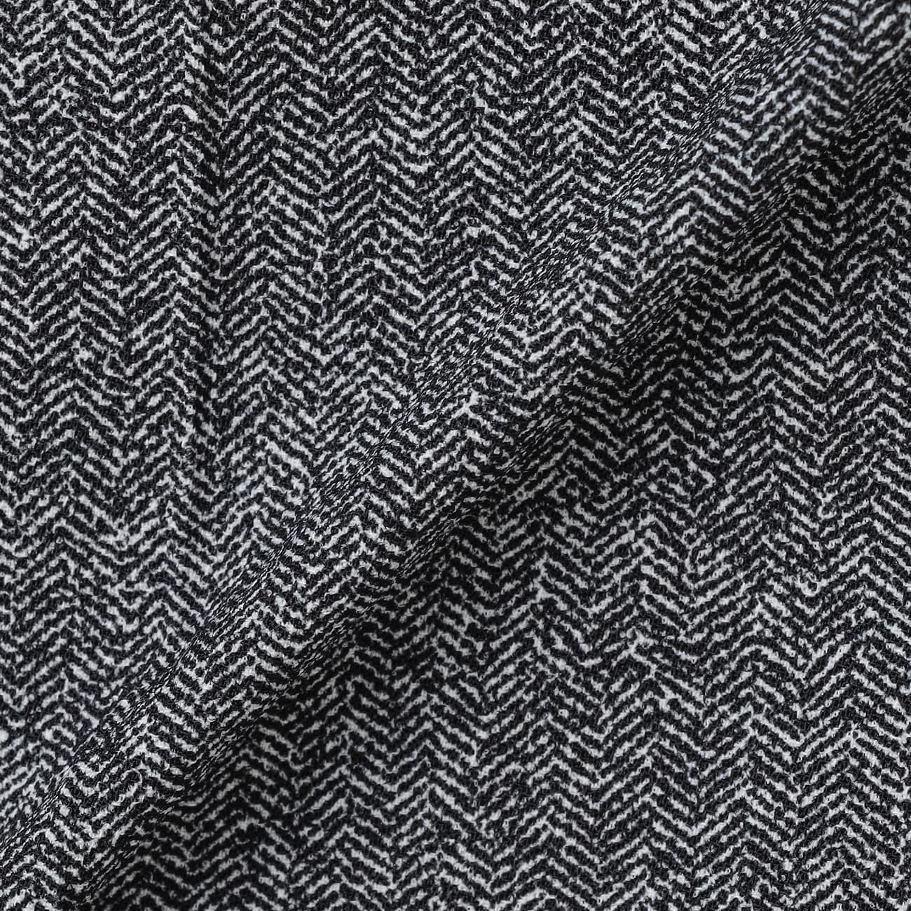Business Casual High-Breathability Herringbone Pants - White & Black - Image 9