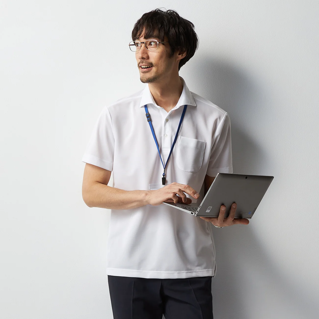 Pullover Spread Collar Polo Shirt - Image 14