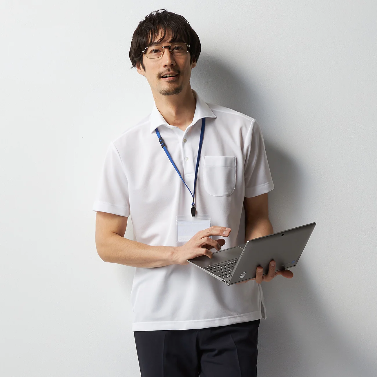 Pullover Spread Collar Polo Shirt - Image 15