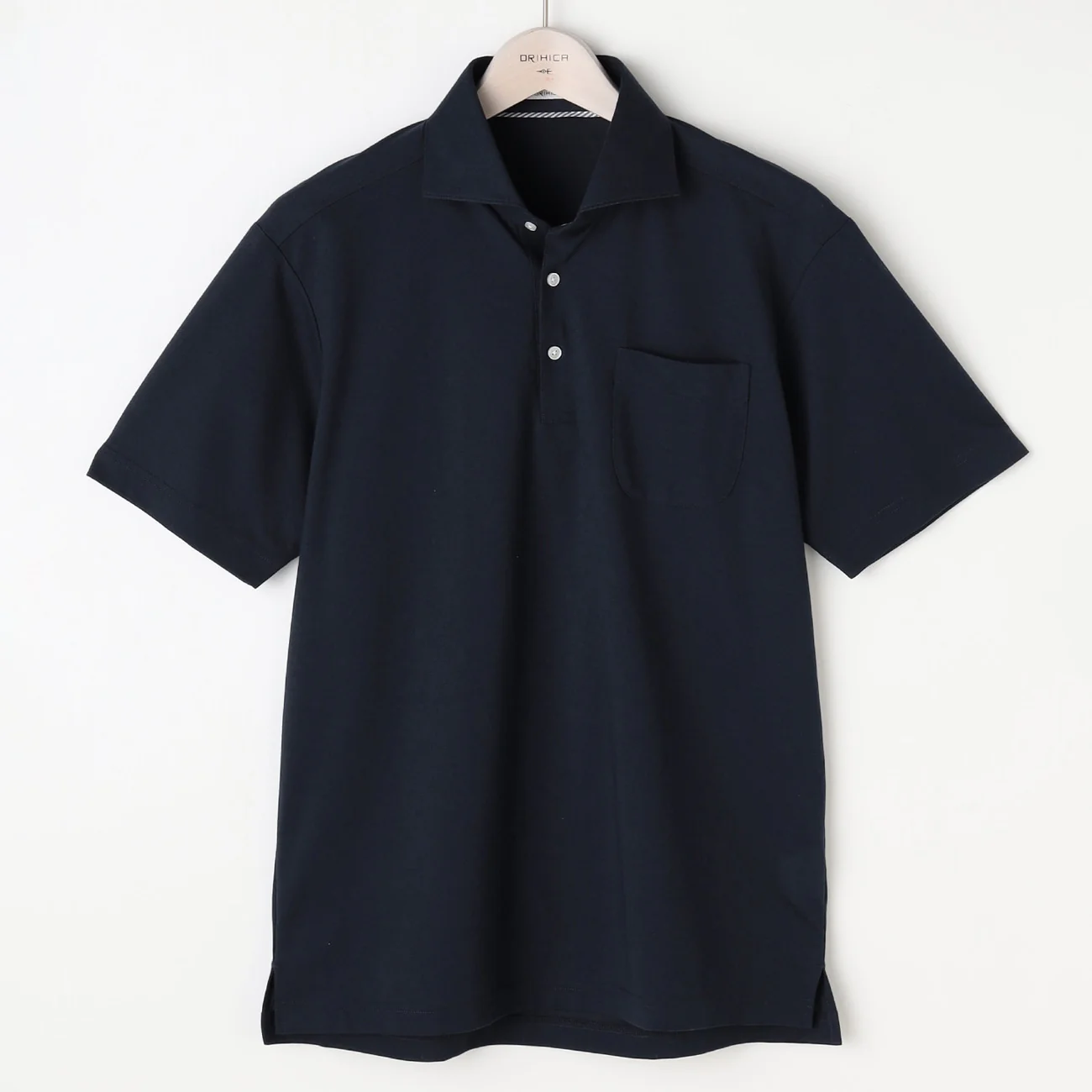 Spread Collar Polo Shirt - Image 4