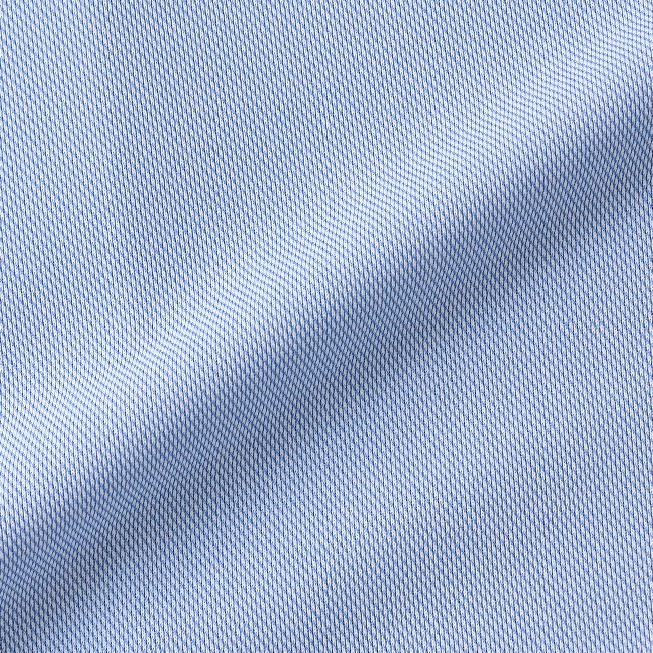 Full-Buttoned Button-Down Polo Shirt - Blue - Image 6
