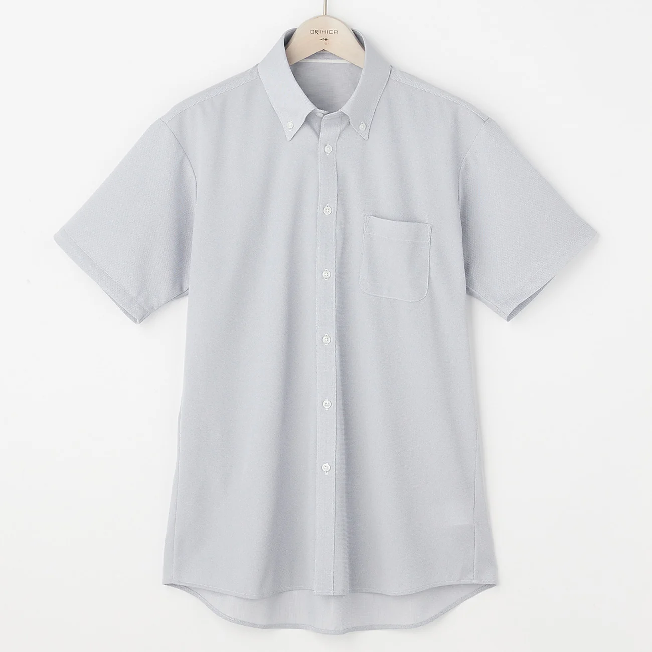Full-Buttoned Sashiko Button-Down Shirt - Image 5