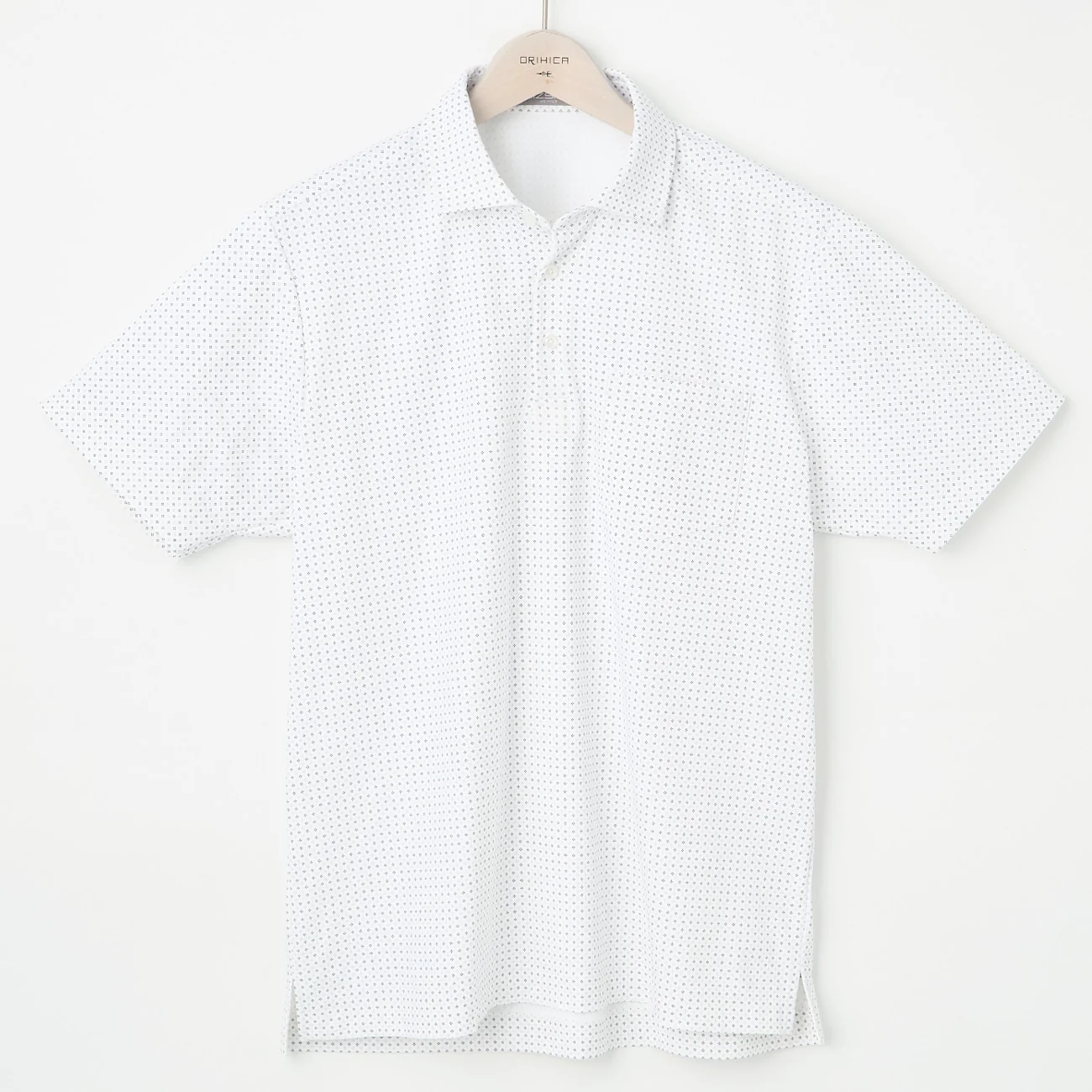 BIZSPO Printed Polo Shirt - Black - Image 6