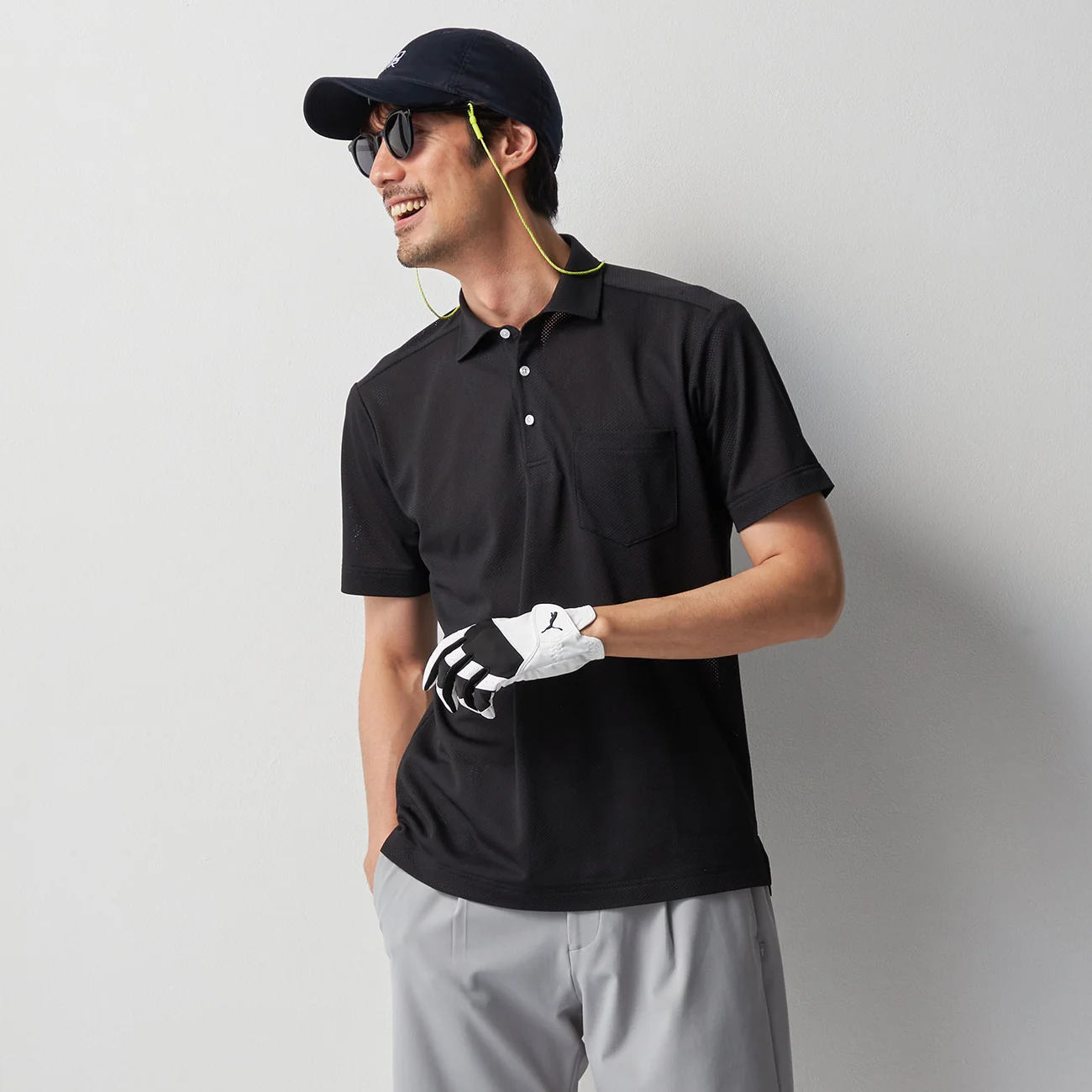 BIZSPO Mesh Pullover Polo Shirt - Image 10