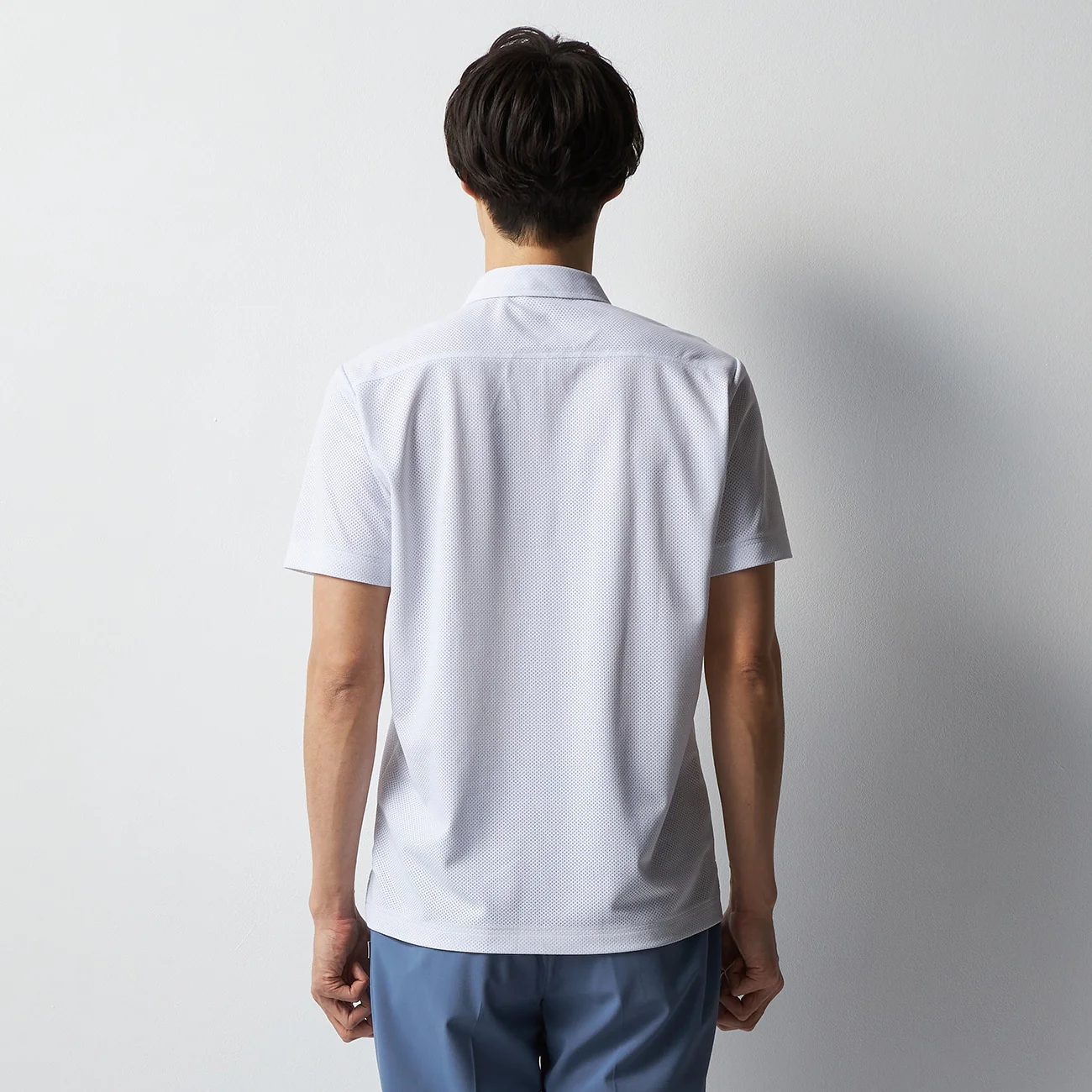 BIZSPO Mesh Pullover Polo Shirt - Image 4