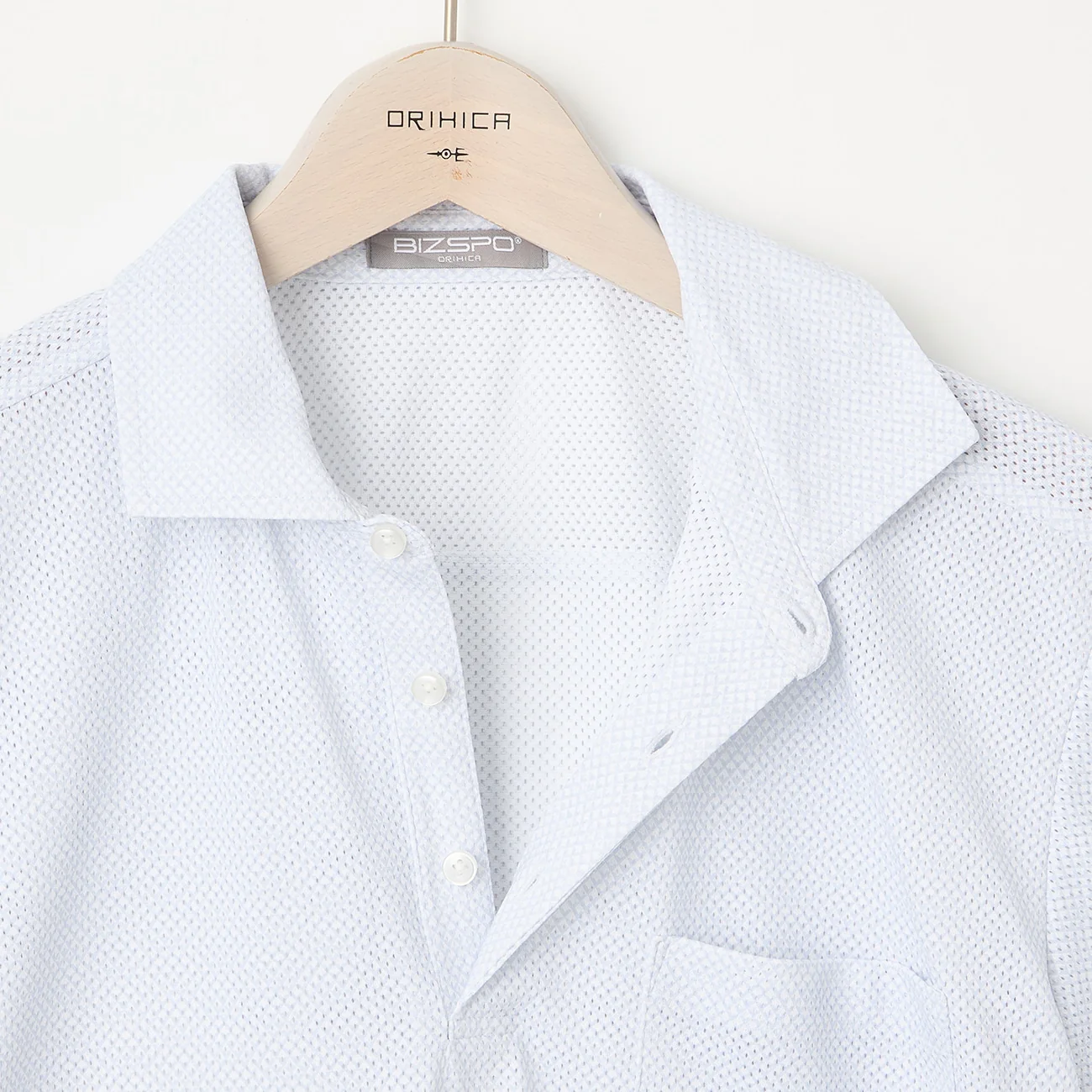 BIZSPO Mesh Pullover Polo Shirt - Image 7