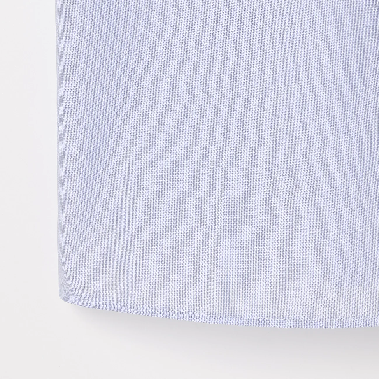 Women's Super Non-Iron Cotton Short Sleeve Contrast Collar Shirt - Blue - Image 6