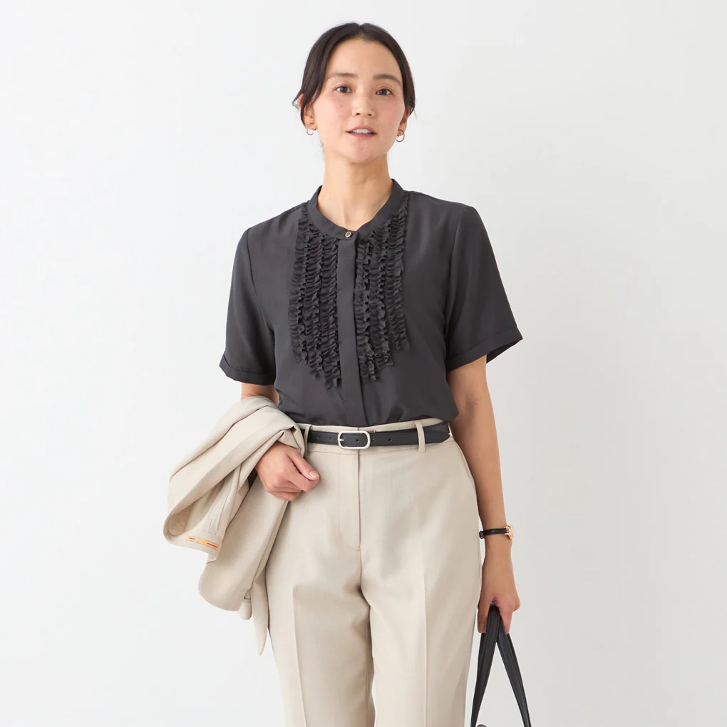 Bosom Ruffle Blouse - Image 13