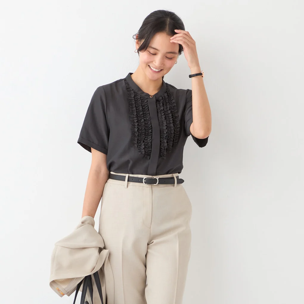 Bosom Ruffle Blouse - Image 15