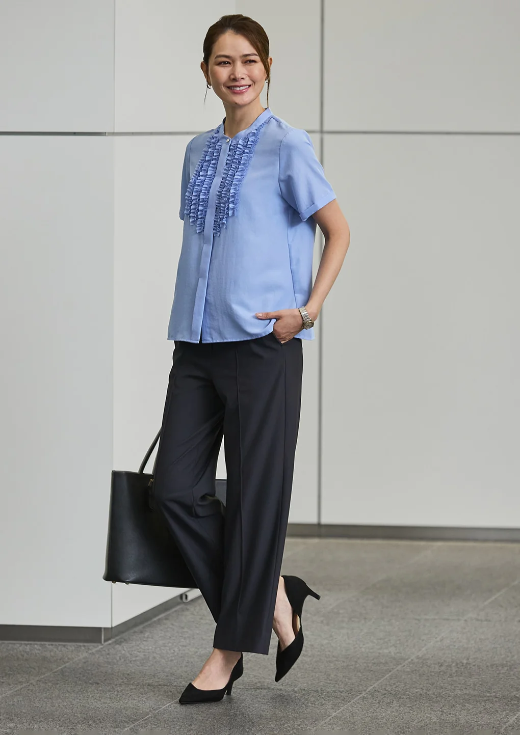 Bosom Ruffle Blouse - Image 22