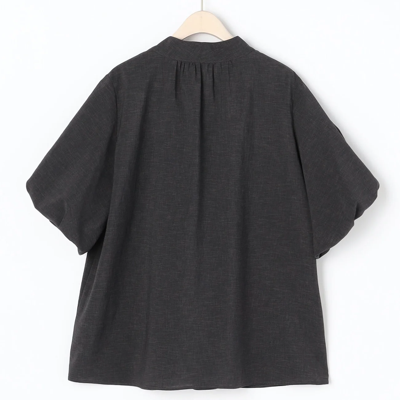 Tie-Neck Voluminous Sleeve Blouse - Image 18