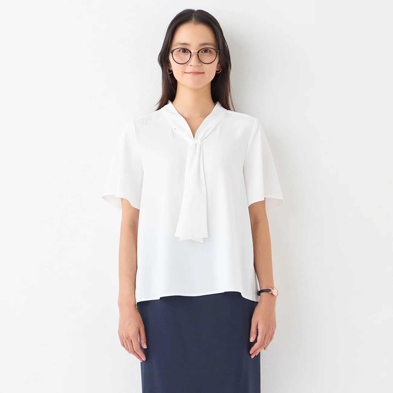 Bow Tie Blouse - Image 4
