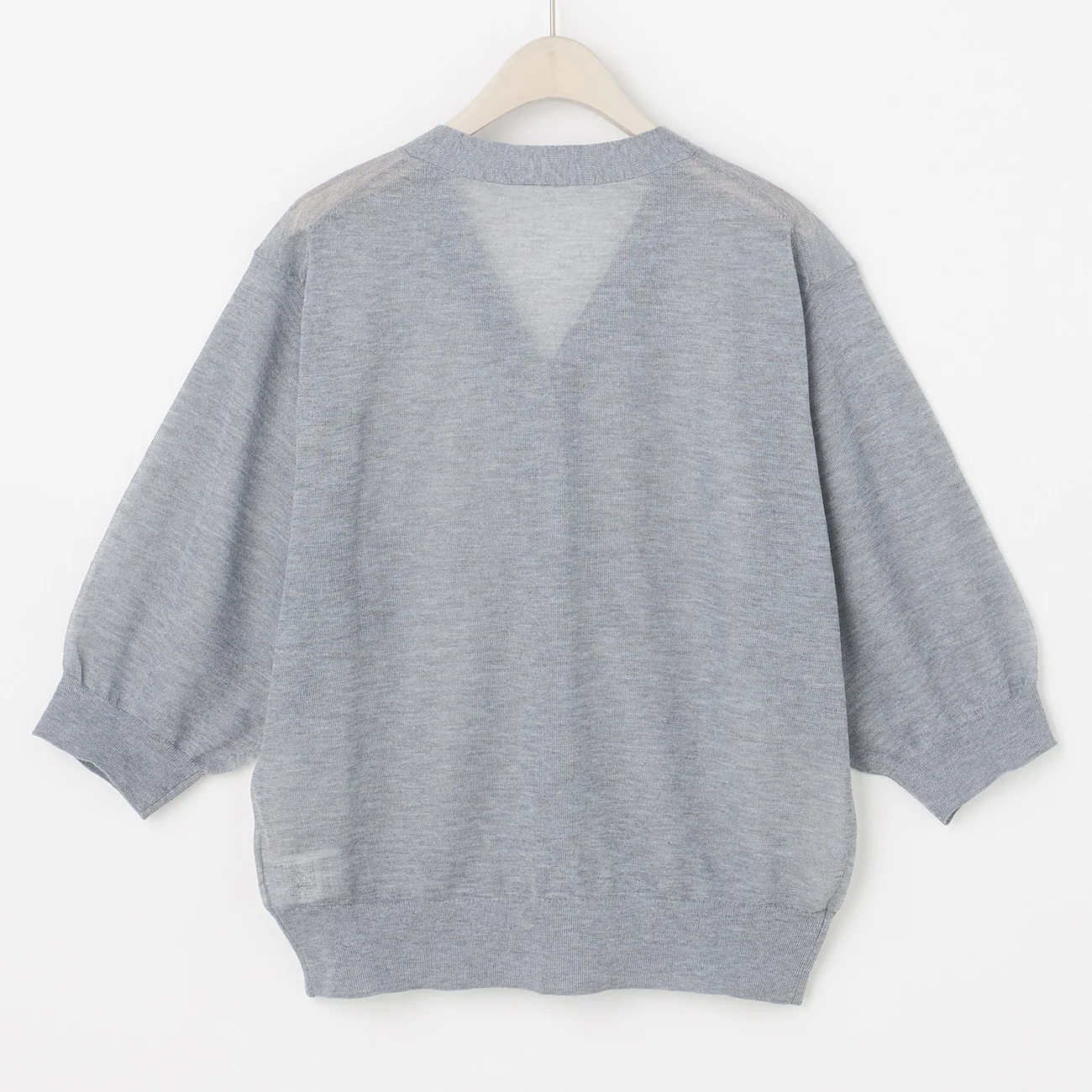 Sheer Glitter V-Neck Cardigan - Image 29