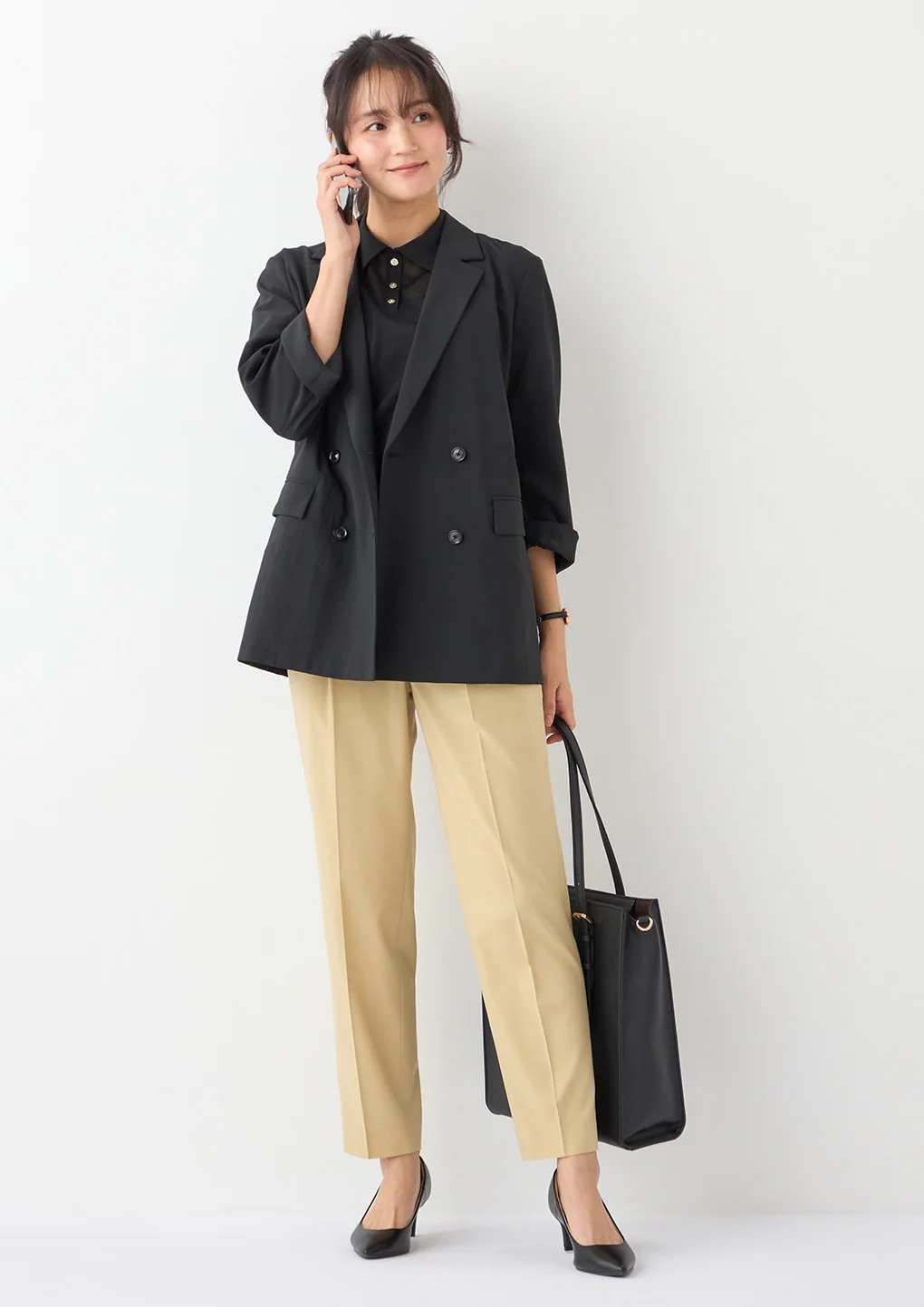 Sheer Glitter Knit Polo - Image 21