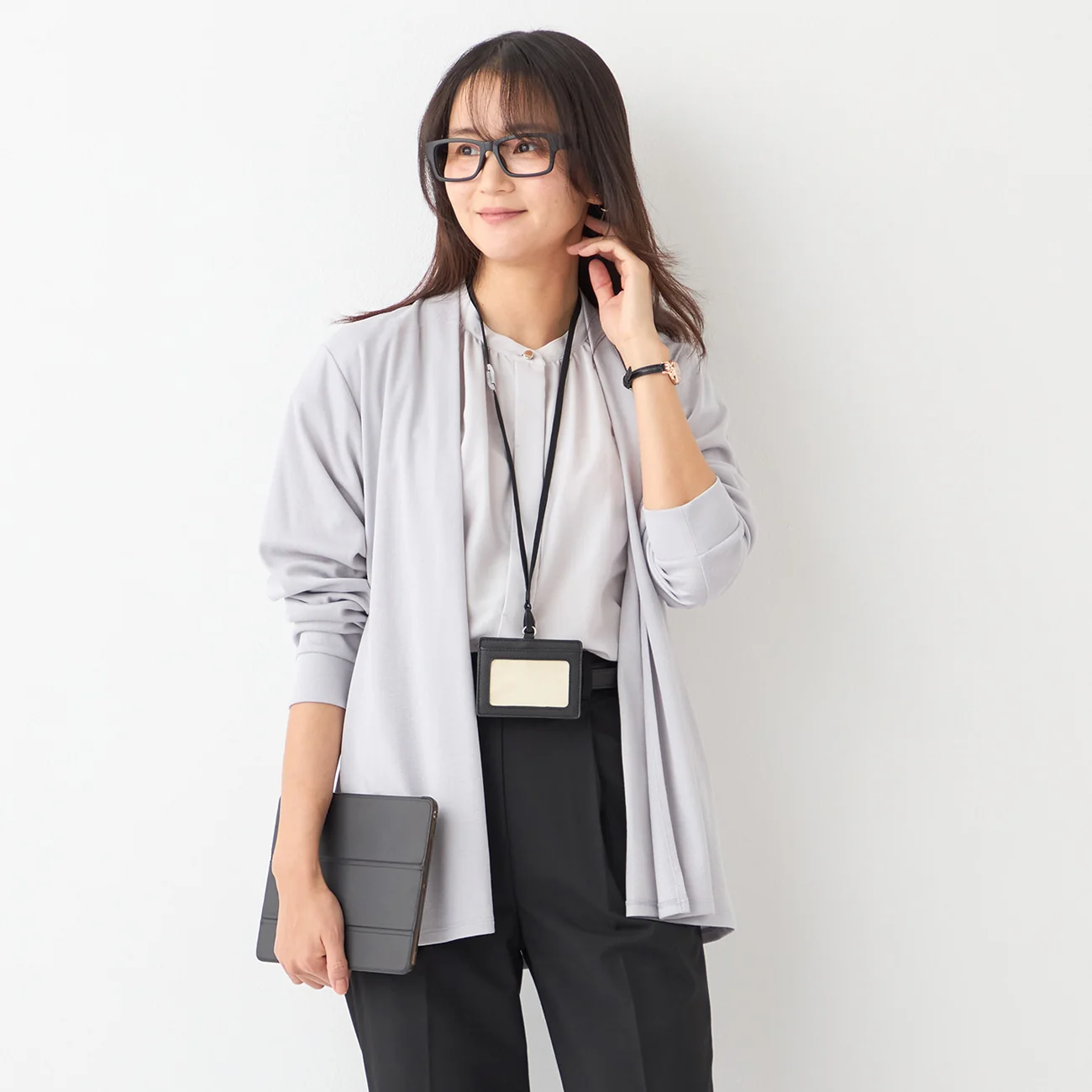 Open-Front Cardigan - Image 11