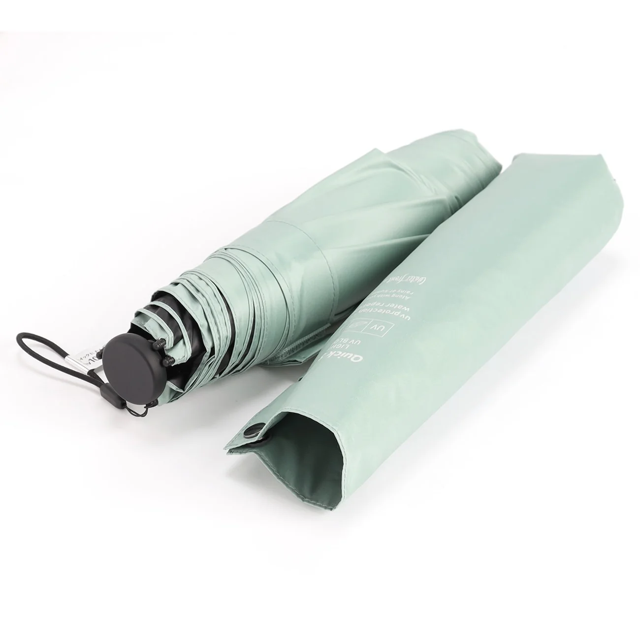 UV Protection Folding Umbrella - Mint - Image 5